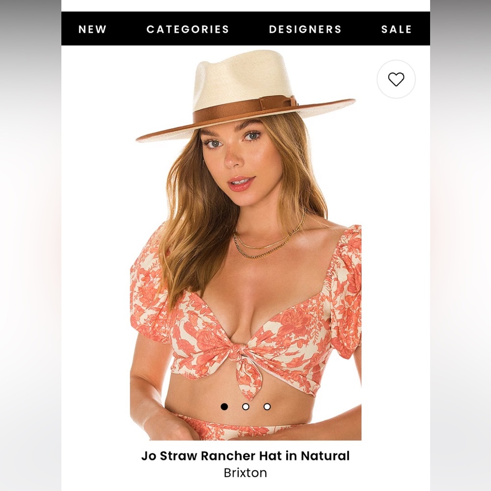 Brixton Jo Rancher Hat - Small
